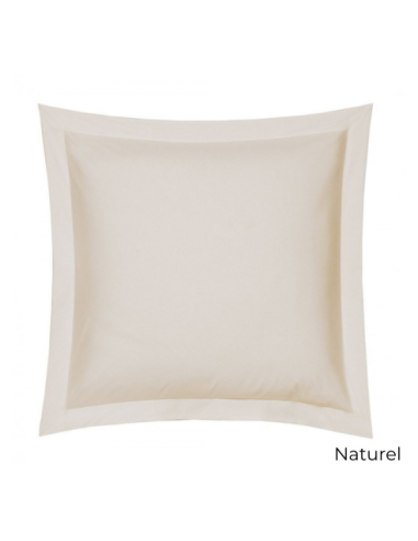 Taie d'oreiller satin de coton Taie d'oreiller satin de coton