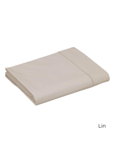 Drap plat percale Drap plat percale