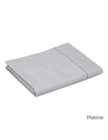 Drap plat percale Drap plat percale