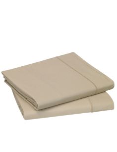 Drap plat satin de coton